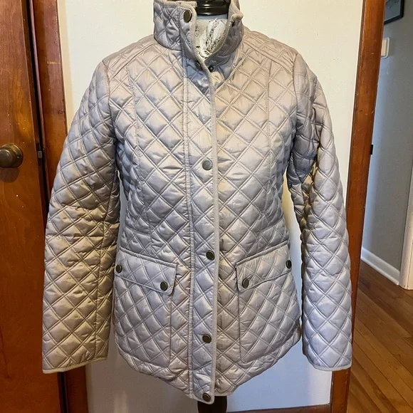 Lucky Brand Women's Quilted Tan Jacket - Picture 2 of 9